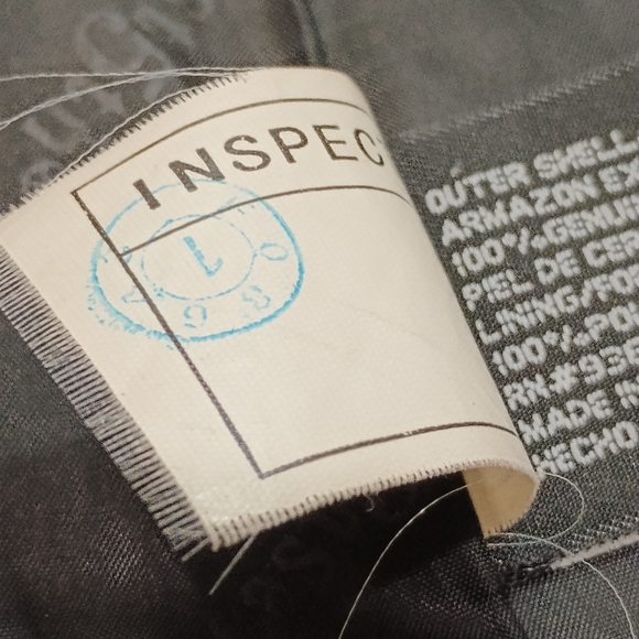 East 5th Genuine Leather Women's Jacket /Coat Black Size Xlarge - Picture 10 of 10